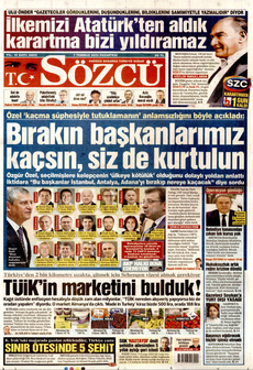 SÖZCÜ 7 Temmuz 2025 gazete manşeti