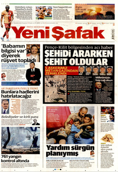 YENİ ŞAFAK 7 Temmuz 2025 gazete manşeti