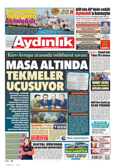 AYDINLIK GAZETESİ 7 Temmuz 2025 gazete manşeti