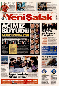 YENİ ŞAFAK 8 Temmuz 2025 gazete manşeti