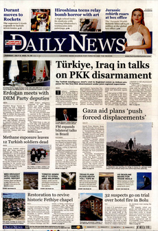 HÜRRİYET DAİLY NEWS 8 Temmuz 2025 gazete manşeti