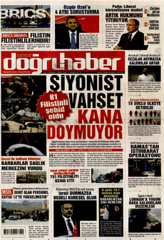 DOĞRU HABER 8 Temmuz 2025 gazete manşeti