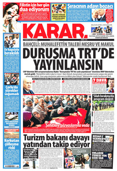 KARAR 9 Temmuz 2025 gazete manşeti