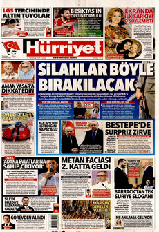 HÜRRİYET 11 Temmuz 2025 gazete manşeti