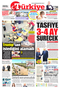 TÜRKİYE GAZETESİ 11 Temmuz 2025 gazete manşeti