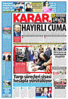 KARAR 11 Temmuz 2025 gazete manşeti