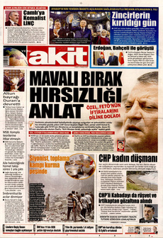 YENİ AKİT 11 Temmuz 2025 gazete manşeti