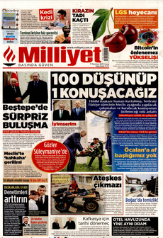 MİLLİYET 11 Temmuz 2025 gazete manşeti