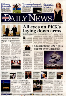 HÜRRİYET DAİLY NEWS 11 Temmuz 2025 gazete manşeti