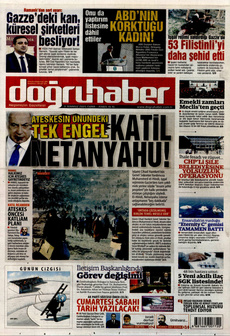 DOĞRU HABER 11 Temmuz 2025 gazete manşeti