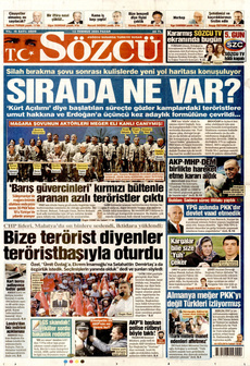 SÖZCÜ 13 Temmuz 2025 gazete manşeti