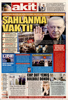 YENİ AKİT 13 Temmuz 2025 gazete manşeti