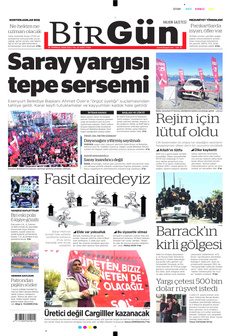 BİRGÜN 15 Temmuz 2025 gazete manşeti