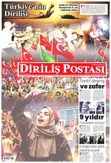 DİRİLİŞ POSTASI 15 Temmuz 2025 gazete manşeti