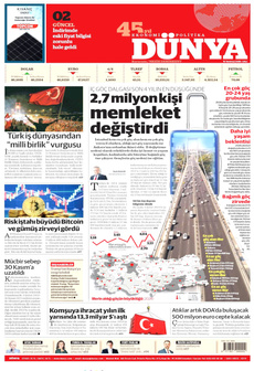 DÜNYA 15 Temmuz 2025 gazete manşeti