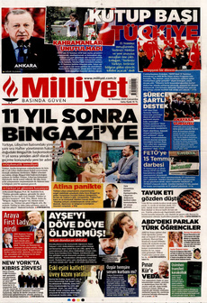 MİLLİYET 16 Temmuz 2025 gazete manşeti