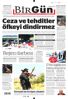 BİRGÜN 16 Temmuz 2025 gazete manşeti