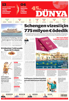 DÜNYA 16 Temmuz 2025 gazete manşeti