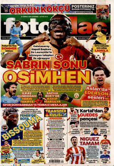 FOTOMAÇ 16 Temmuz 2025 gazete manşeti