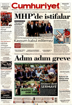 CUMHURİYET 18 Temmuz 2025 gazete manşeti