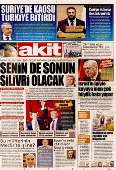 YENİ AKİT 18 Temmuz 2025 gazete manşeti
