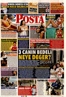 POSTA 18 Temmuz 2025 gazete manşeti