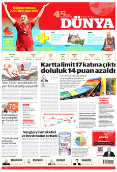 DÜNYA 18 Temmuz 2025 gazete manşeti