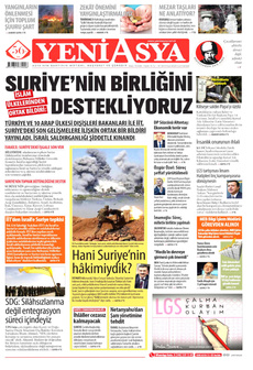 YENİ ASYA 19 Temmuz 2025 gazete manşeti