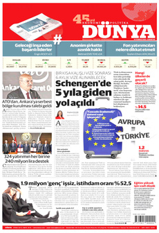 DÜNYA 19 Temmuz 2025 gazete manşeti