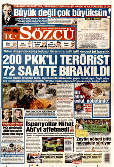 SÖZCÜ 21 Temmuz 2025 gazete manşeti