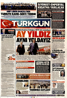 TÜRKGÜN 21 Temmuz 2025 gazete manşeti