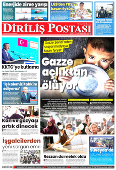 DİRİLİŞ POSTASI 21 Temmuz 2025 gazete manşeti
