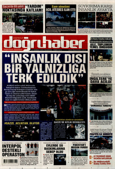 DOĞRU HABER 21 Temmuz 2025 gazete manşeti