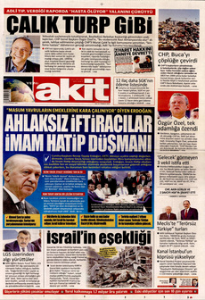 YENİ AKİT 22 Temmuz 2025 gazete manşeti
