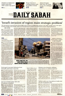 DAİLY SABAH 22 Temmuz 2025 gazete manşeti