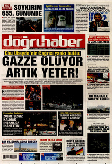 DOĞRU HABER 22 Temmuz 2025 gazete manşeti