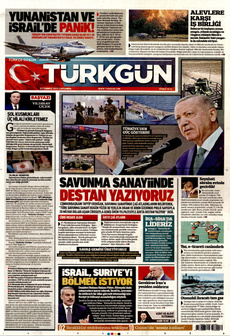 TÜRKGÜN 23 Temmuz 2025 gazete manşeti