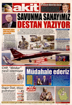 YENİ AKİT 23 Temmuz 2025 gazete manşeti