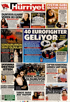 HÜRRİYET 24 Temmuz 2025 gazete manşeti