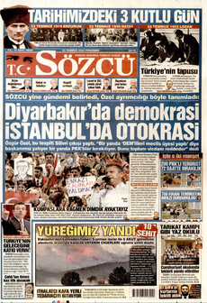 SÖZCÜ 24 Temmuz 2025 gazete manşeti