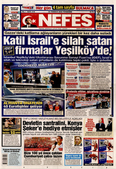 NEFES 24 Temmuz 2025 gazete manşeti
