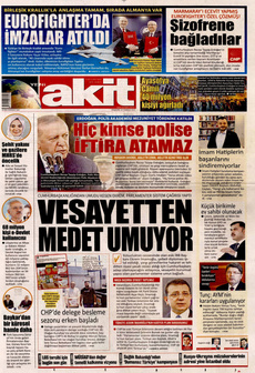 YENİ AKİT 24 Temmuz 2025 gazete manşeti