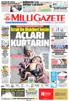 MİLLİ GAZETE 24 Temmuz 2025 gazete manşeti
