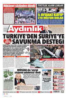 AYDINLIK GAZETESİ 24 Temmuz 2025 gazete manşeti