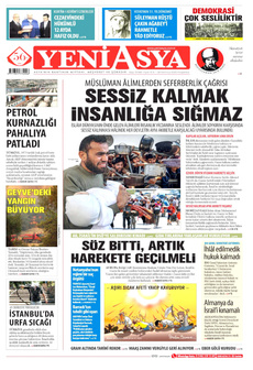 YENİ ASYA 24 Temmuz 2025 gazete manşeti