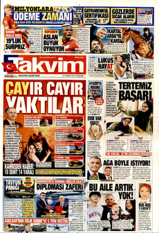 TAKVİM 24 Temmuz 2025 gazete manşeti
