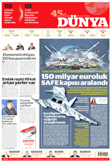 DÜNYA 24 Temmuz 2025 gazete manşeti