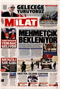MİLAT 24 Temmuz 2025 gazete manşeti