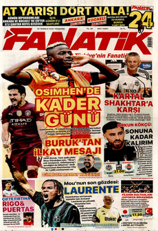 FANATİK 24 Temmuz 2025 gazete manşeti