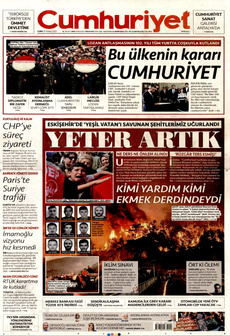 CUMHURİYET 25 Temmuz 2025 gazete manşeti